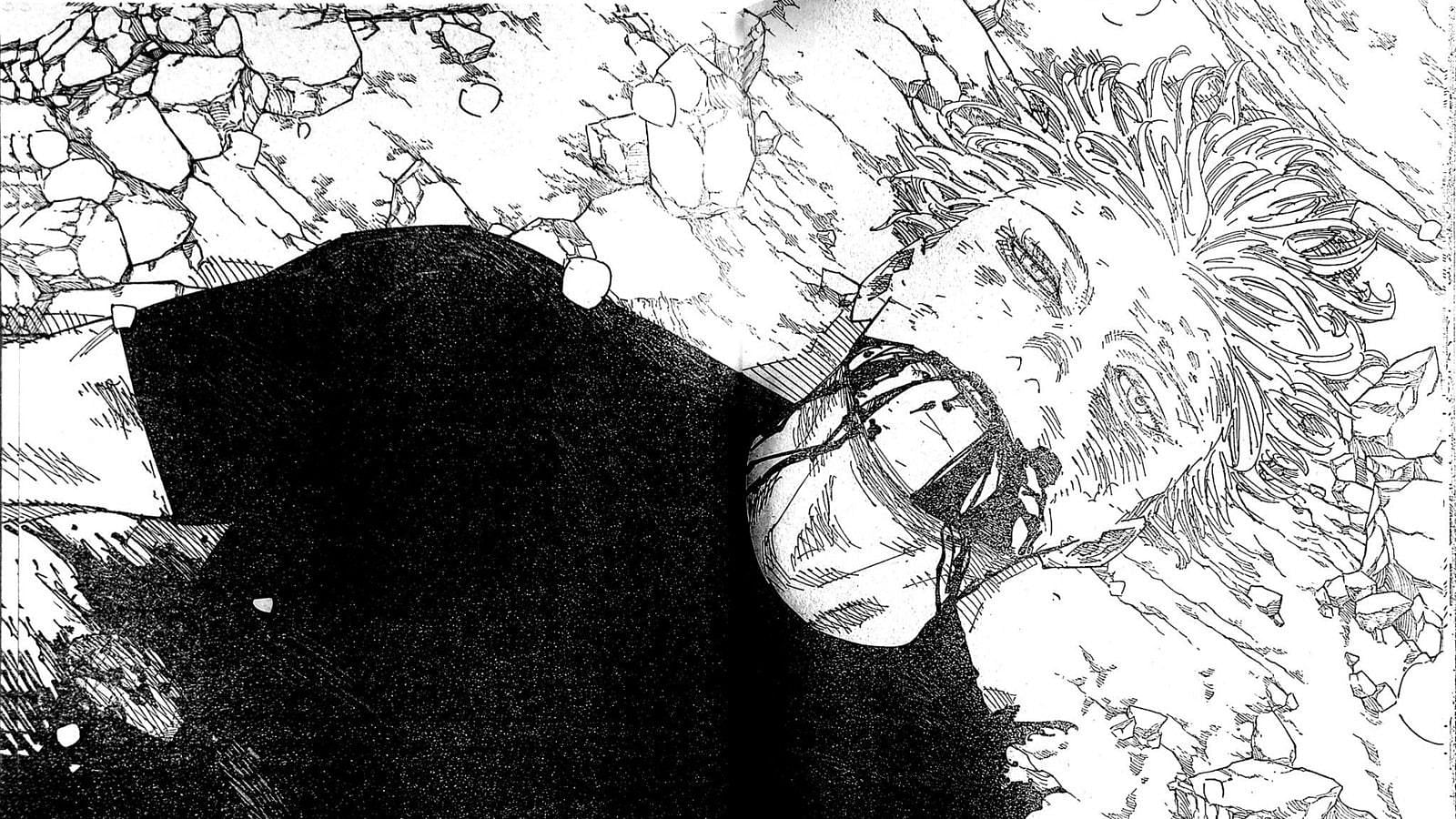 Satoru Gojo as seen in the Jujutsu Kaisen manga (Image via Shueisha)