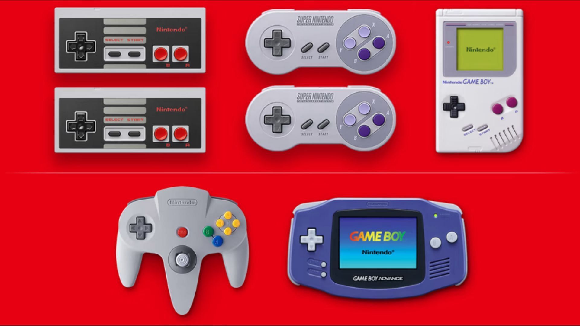 Expansion pack adds Gameboy, N64, and Sega Genesis games to the subscription. (Image via Nintendo)