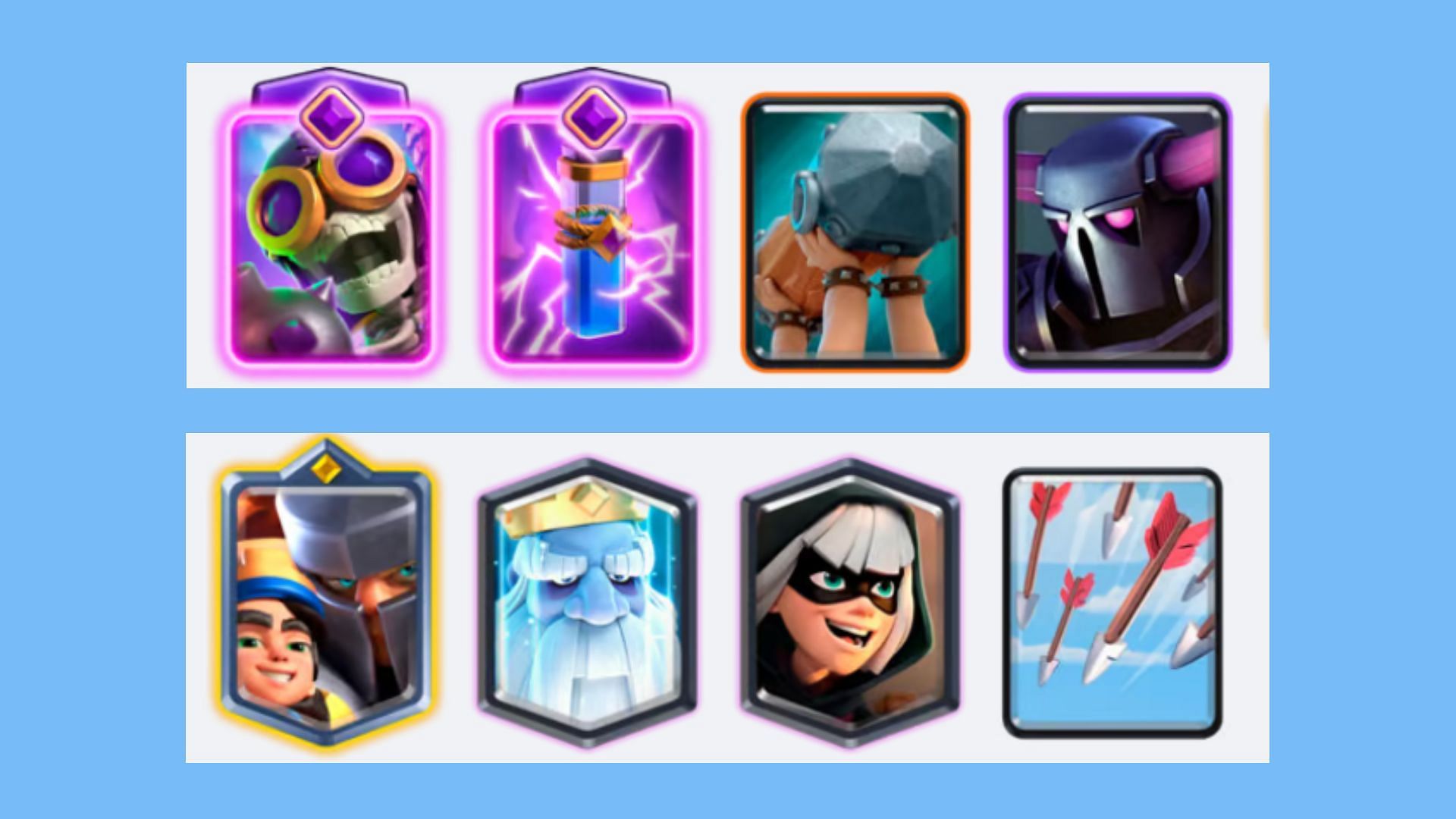 Bomber-Little Prince deck (Image via Supercell)