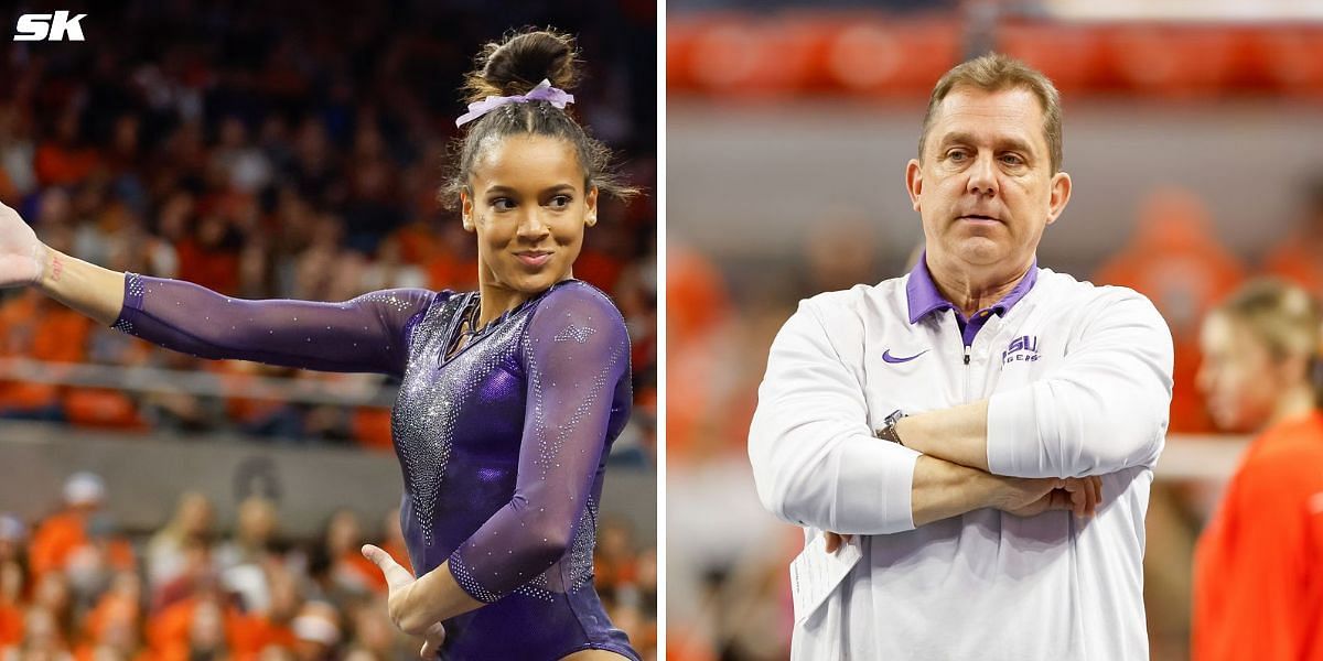 LSU head coach Jay Clark lauded Haleigh Bryant on her brilliant performances at the NCAA Championships 2024