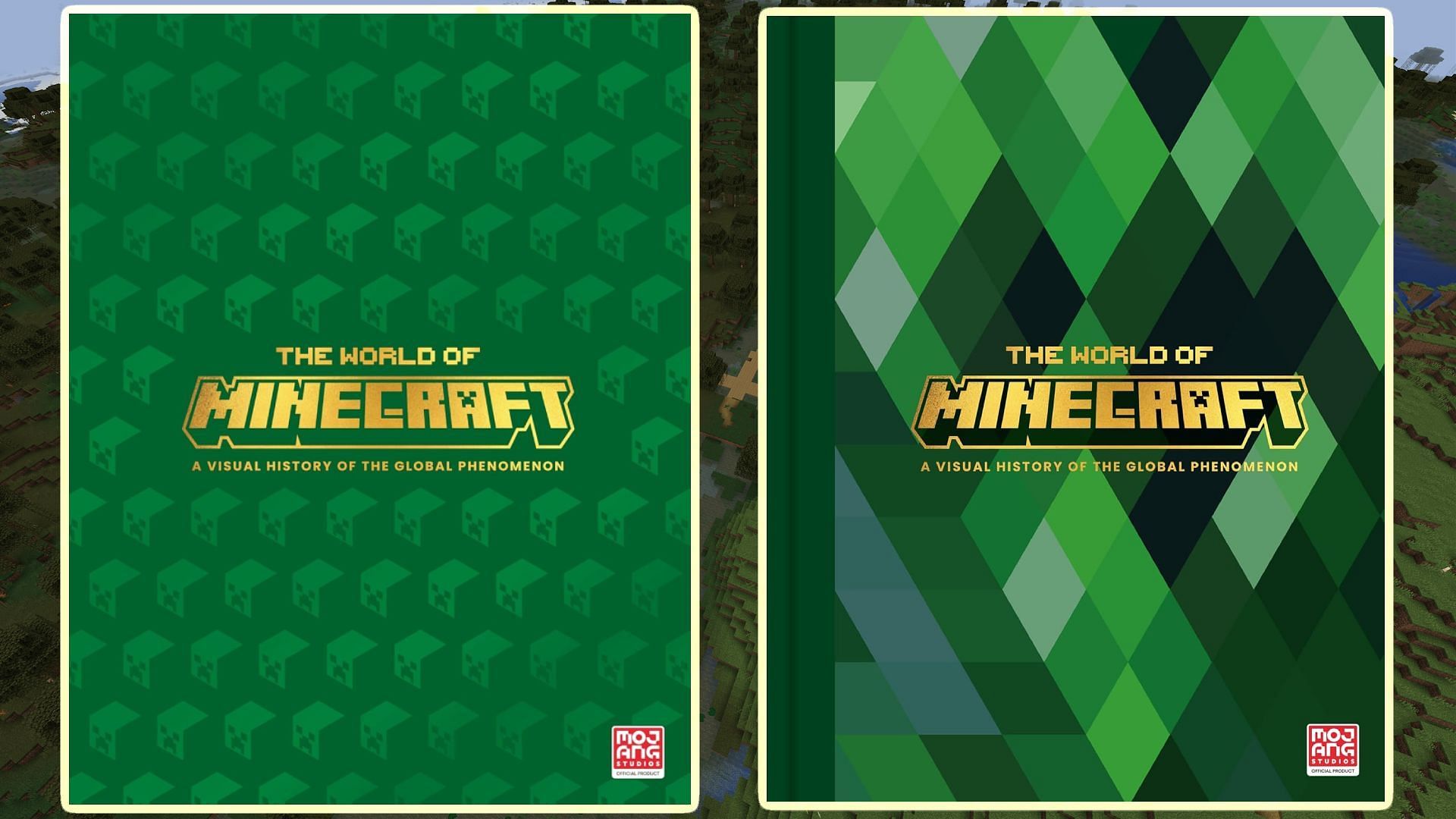 The two covers side by side, for comparison (Image via Mojang/Amazon)