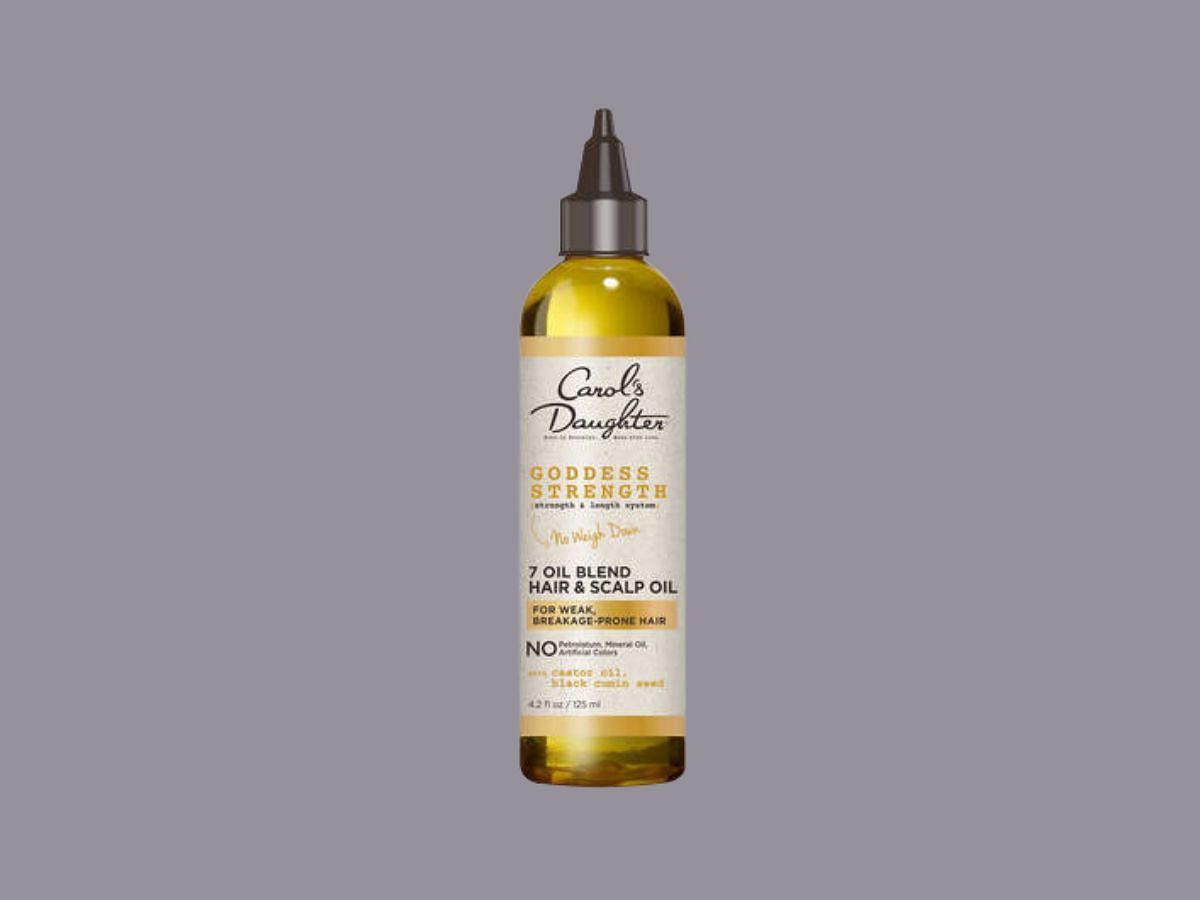 The Goddess Strength 7 oil blend scalp &amp; hair oil ( Image via Carol&rsquo;s Daughter)