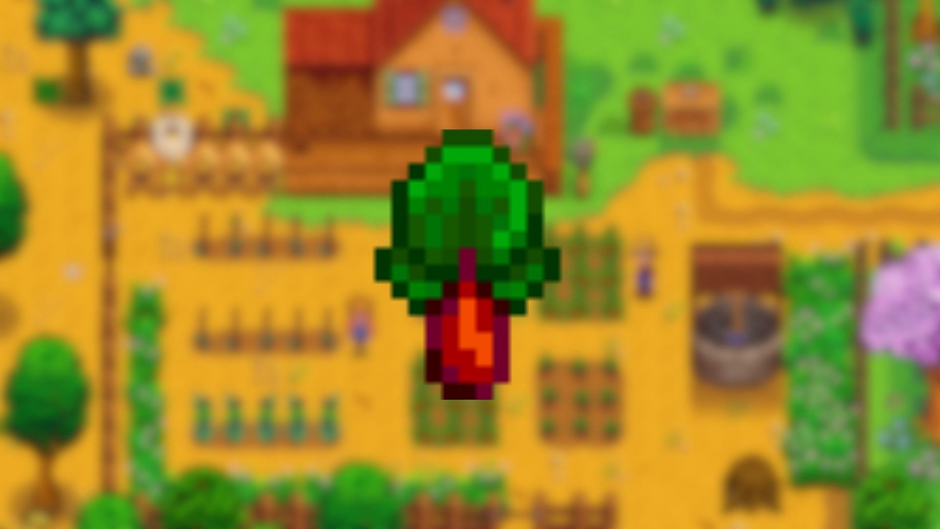 Rhubarb are useful not only for selling but also for crafting energy-boosting food (Image via ConcernedApe)
