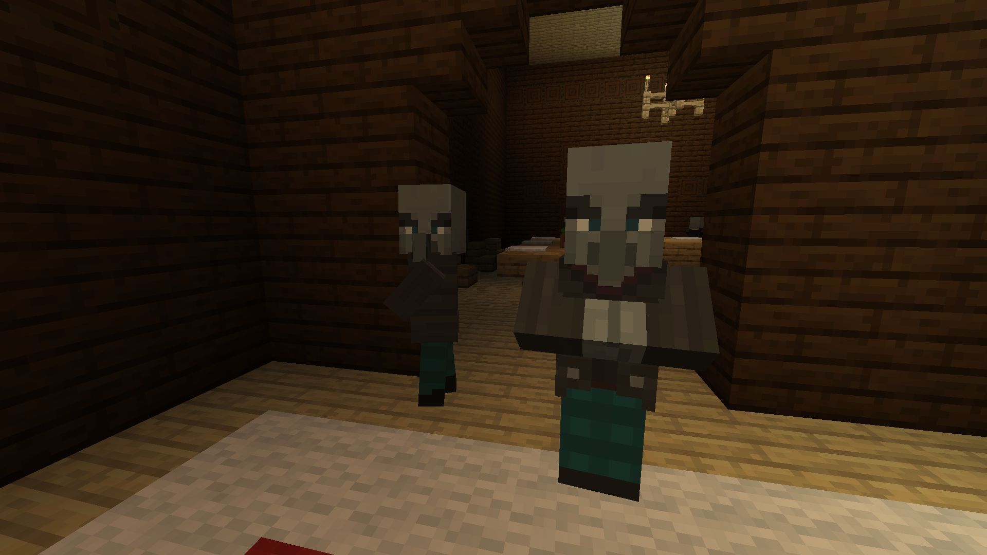 Vindicator mobs (Image via Mojang Studios)