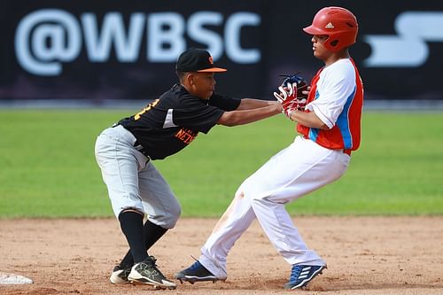 WBSC U-15 - Jurrangelo Cijntje (Image via Getty)