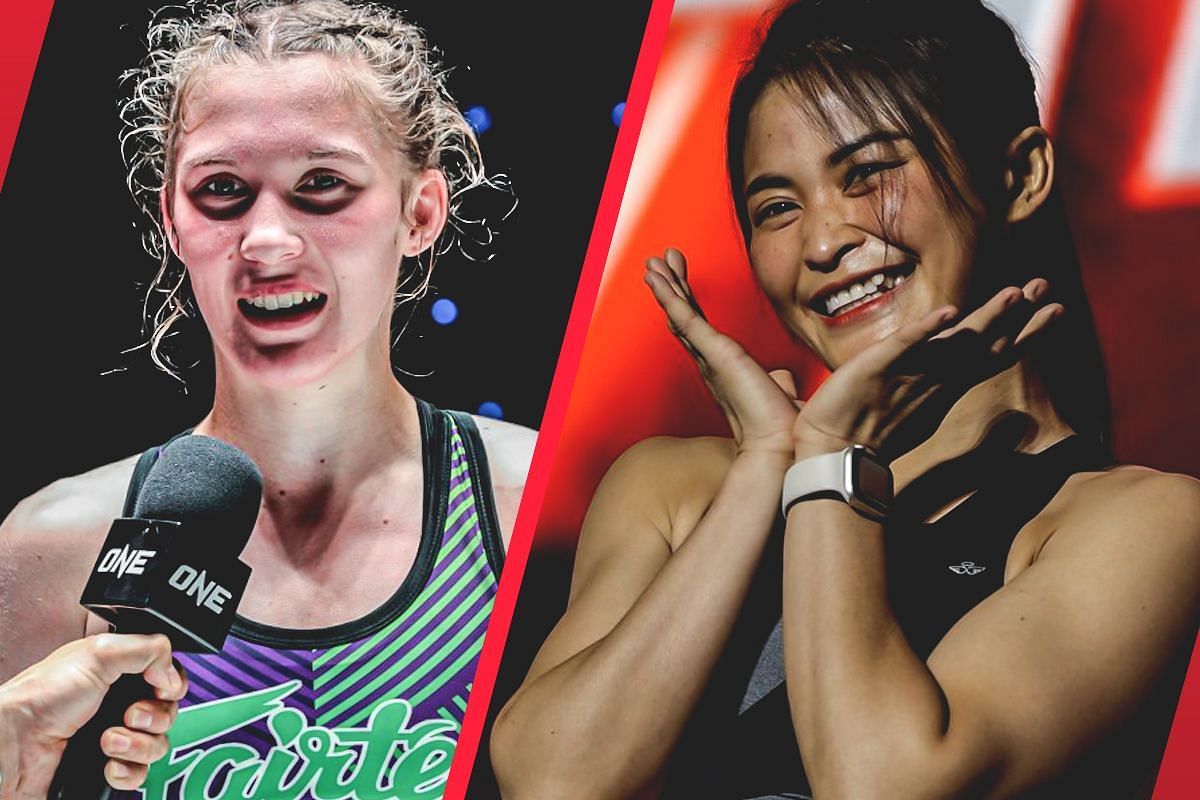 Smilla Sundell (L) and Stamp (R) | Photo by ONE Championship