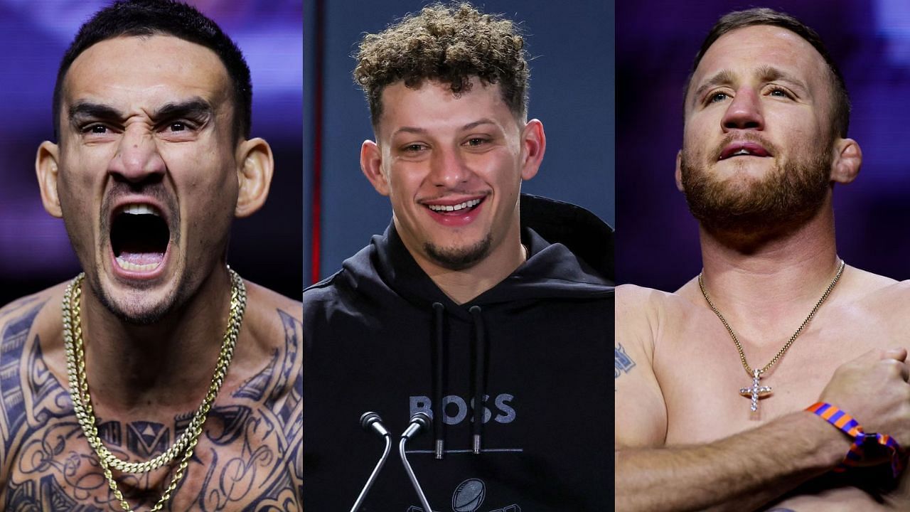 Patrick Mahomes, other NFL personalities react to Max Holloway knocking out Justin Gaethje at UFC 300