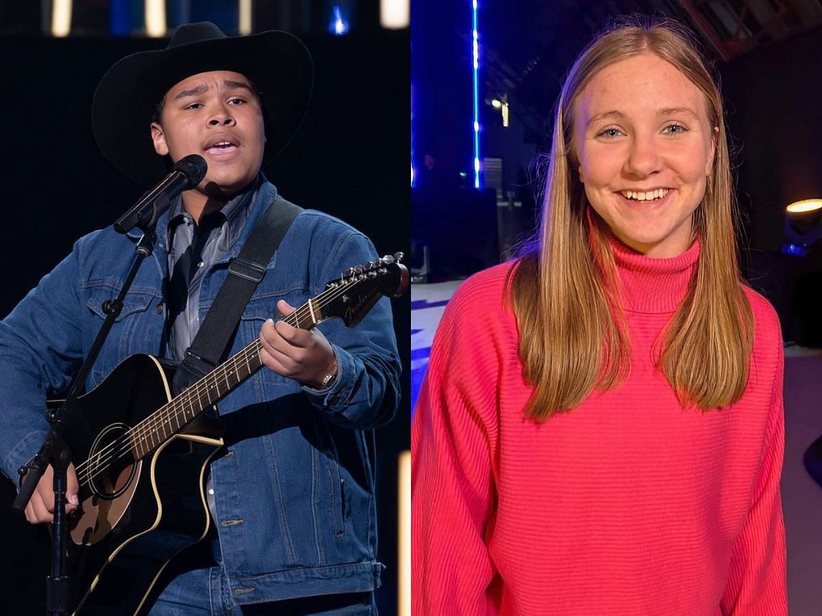Tristan and Jennifer from American Idol season 22 (Image via Instagram/@tristonharpermusic Instagram/@jenniferjjeffries)