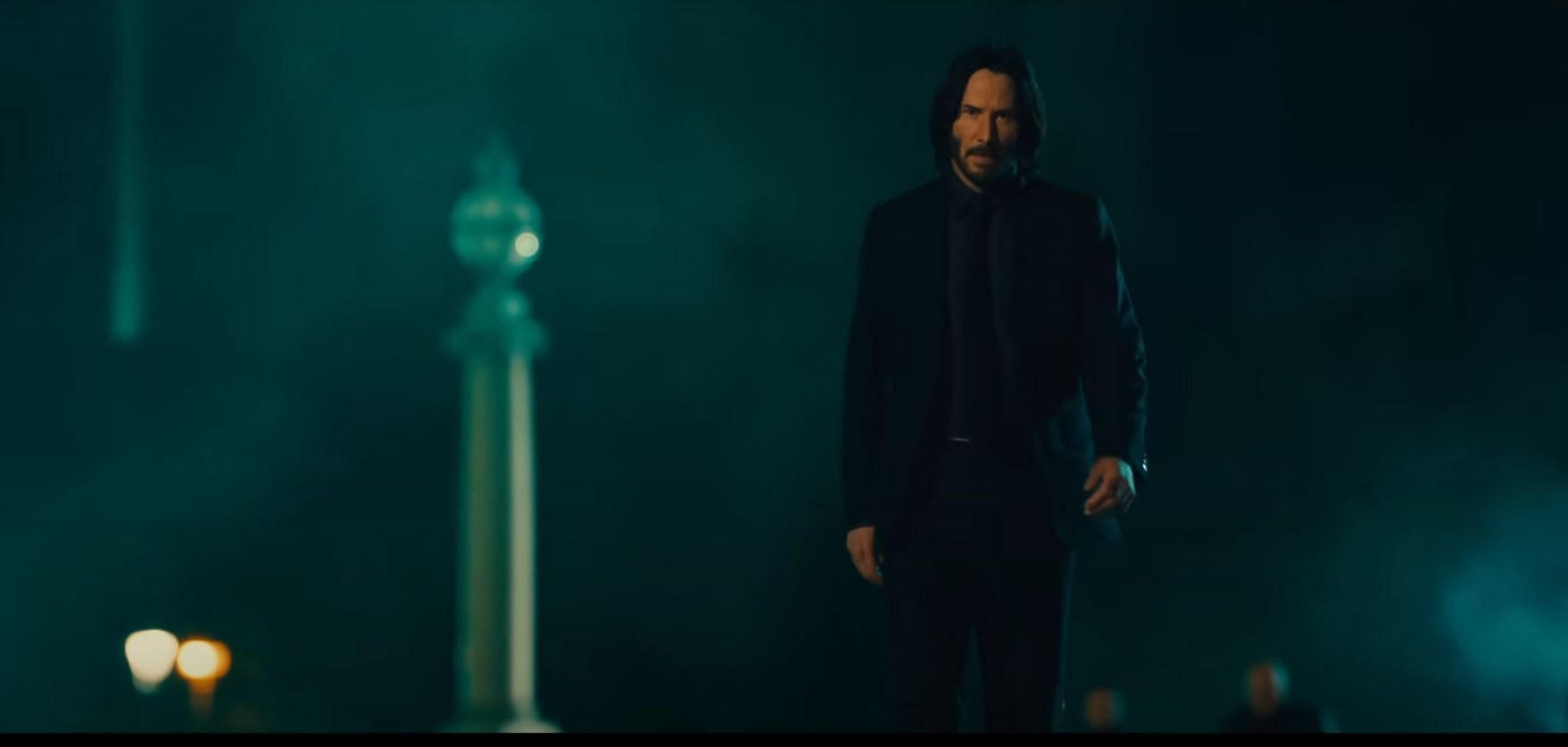 Vibrant hues form the backbone of John Wick (Image via Lionsgate)