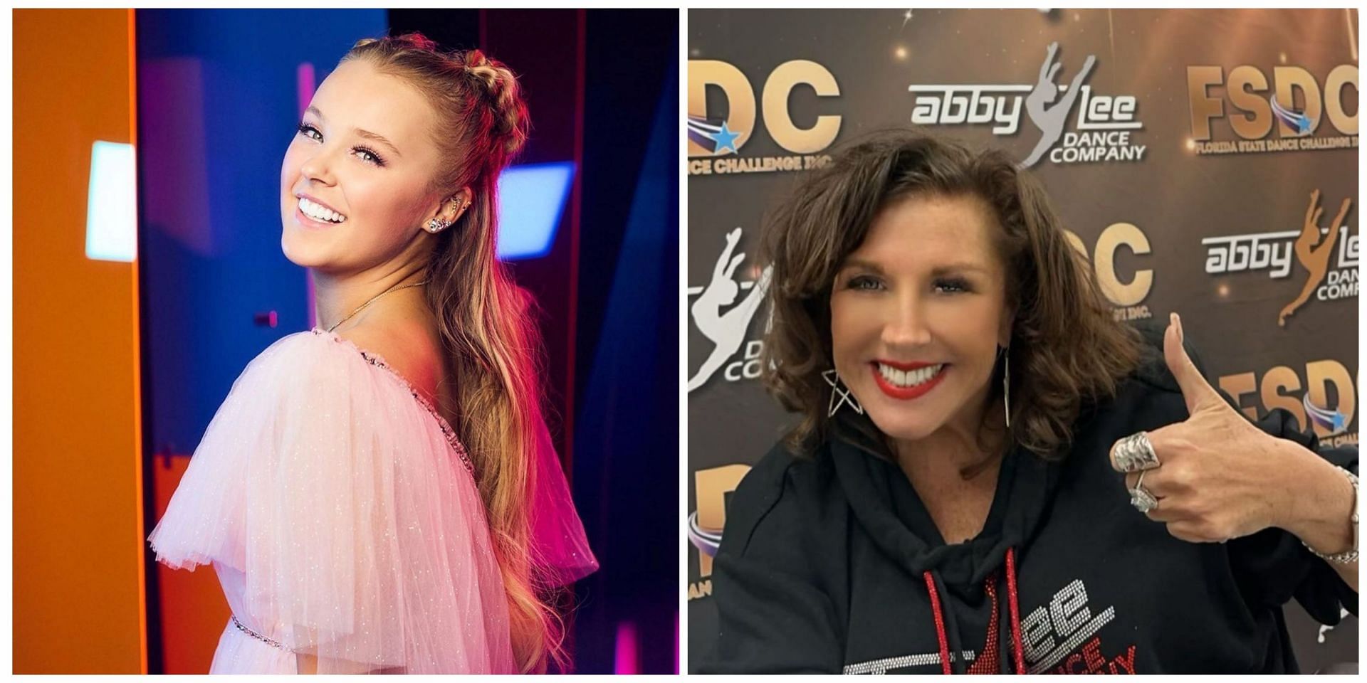 JoJo Siwa and shares a special relationship with Abby Lee Miller. (Image via Instagram/ @JoJoSiwa, @therealabbylee)