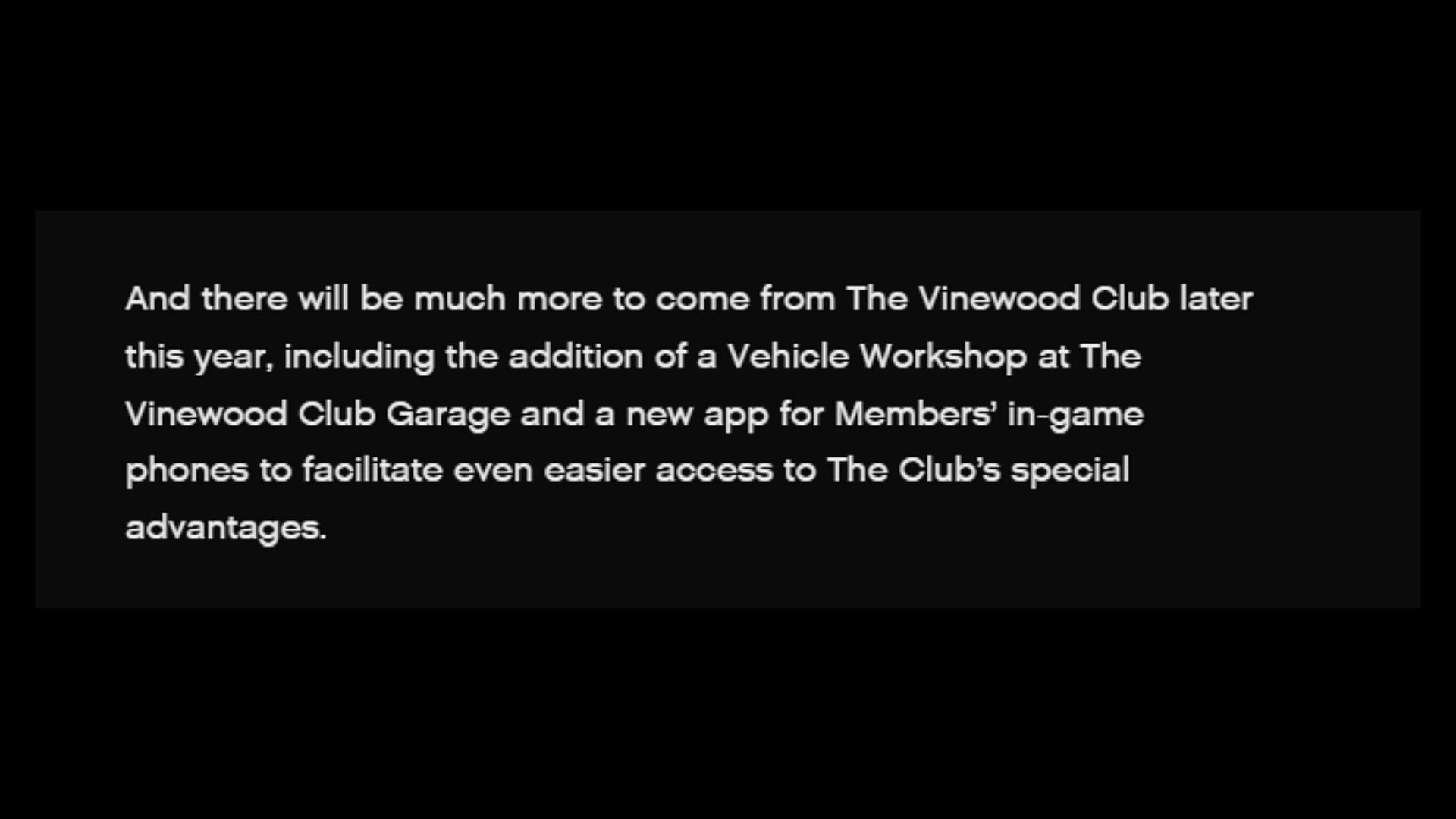 Much more is coming to the Vinewood Car Club (Image via Rockstar Games)