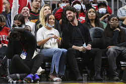 "First game of the season" - Mallory Pugh cheers on husband Dansby Swanson at Wrigley Field during Cubs vs. Astros Game 2