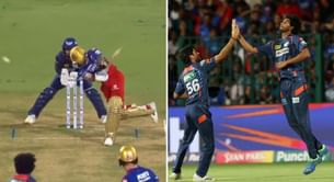 [Watch] Manimaran Siddharth over the moon after dismissing Virat Kohli for 22 off 16 in RCB vs LSG IPL 2024 clash