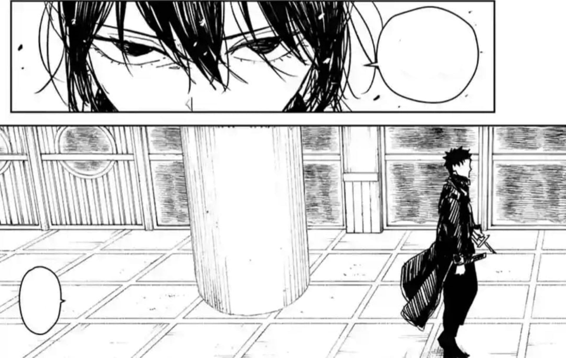 Hiyuki confronts Chihiro, as seen in the chapter (Image via Takeru Hokazono/Shueisha)