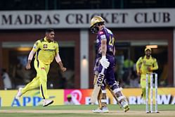 [Watch] Phil Salt dismissed for a first-ball duck by Tushar Deshpande in CSK vs KKR IPL 2024 clash