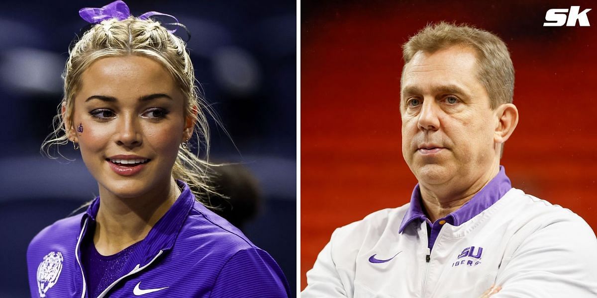 LSU coach Jay Clark recalls giving Olivia Dunne a fun response oneday when she wasn