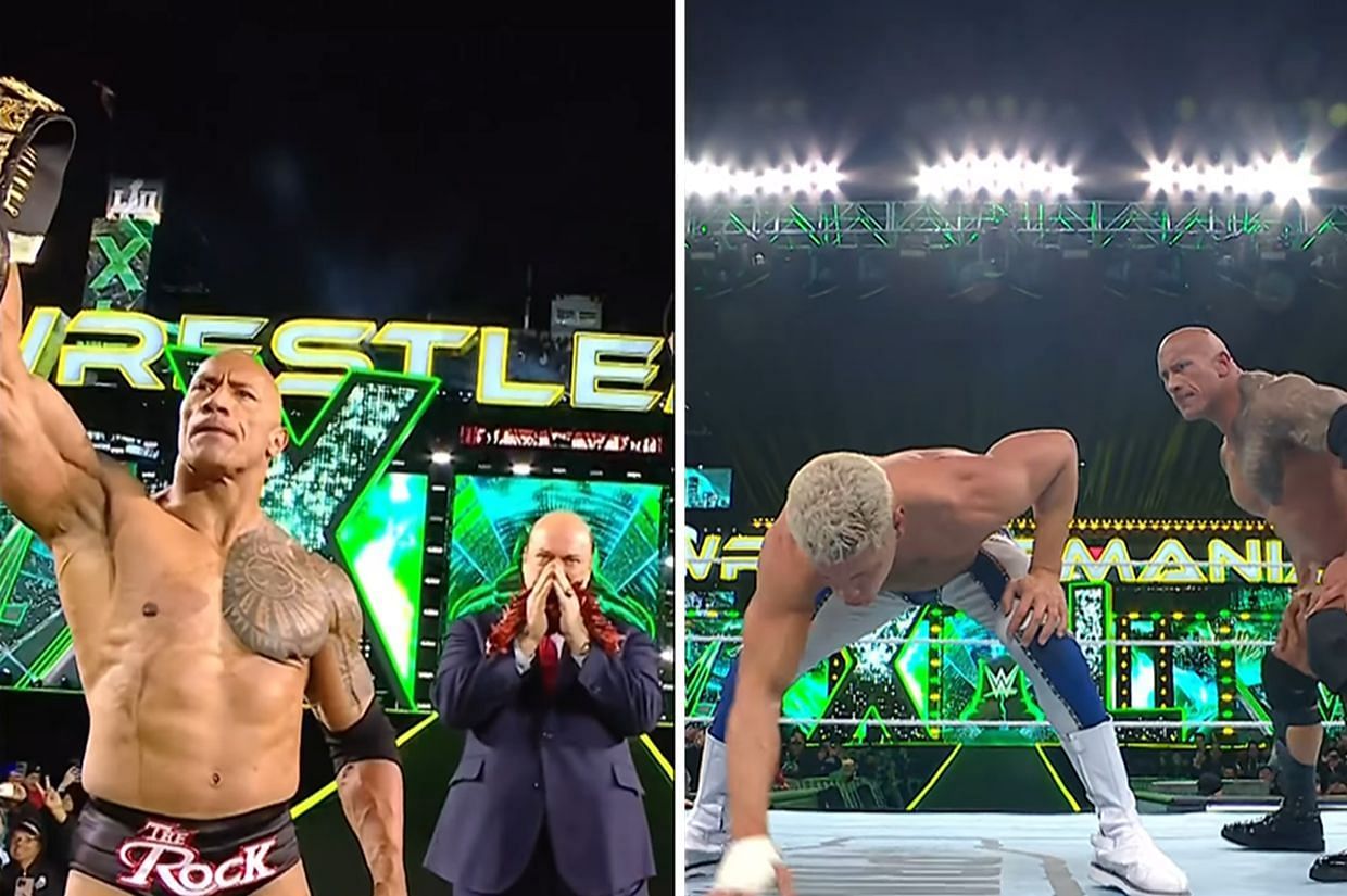 The Rock broke a number of rules at WrestleMania
