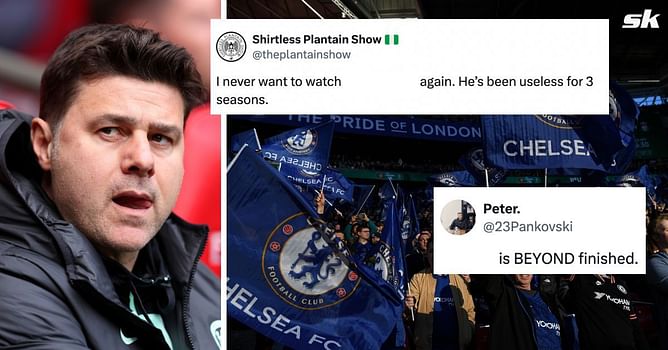 "Useless for 3 seasons", "So brain dead" - Chelsea fans want 'finished' player sold after awful moment in FA Cup semi-final exit to Man City