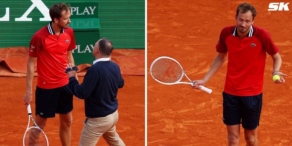 Daniil Medvedev Monte-Carlo Masters umpire fight