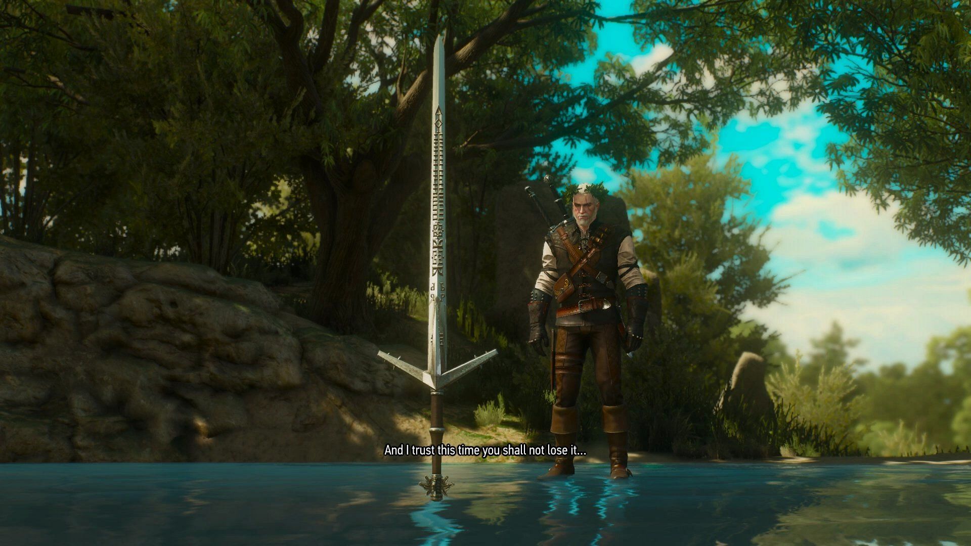 The Aerondight is a cut above even the strongest weapons in The Witcher 3 (Image via CD Projekt Red || X/@enzomandias)