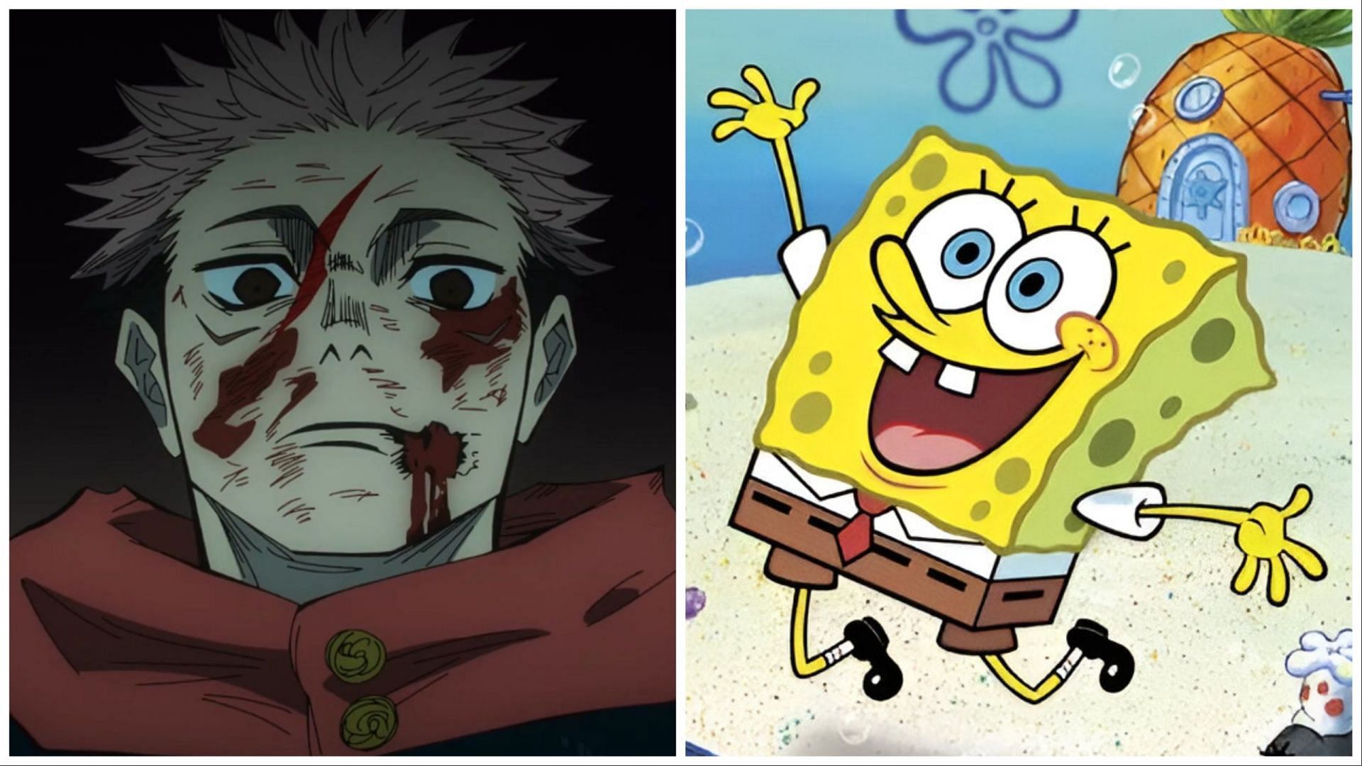 Bikini Kaisen: Jujutsu Kaisen x SpongeBob SquarePants fan-made crossover is everything fans needed