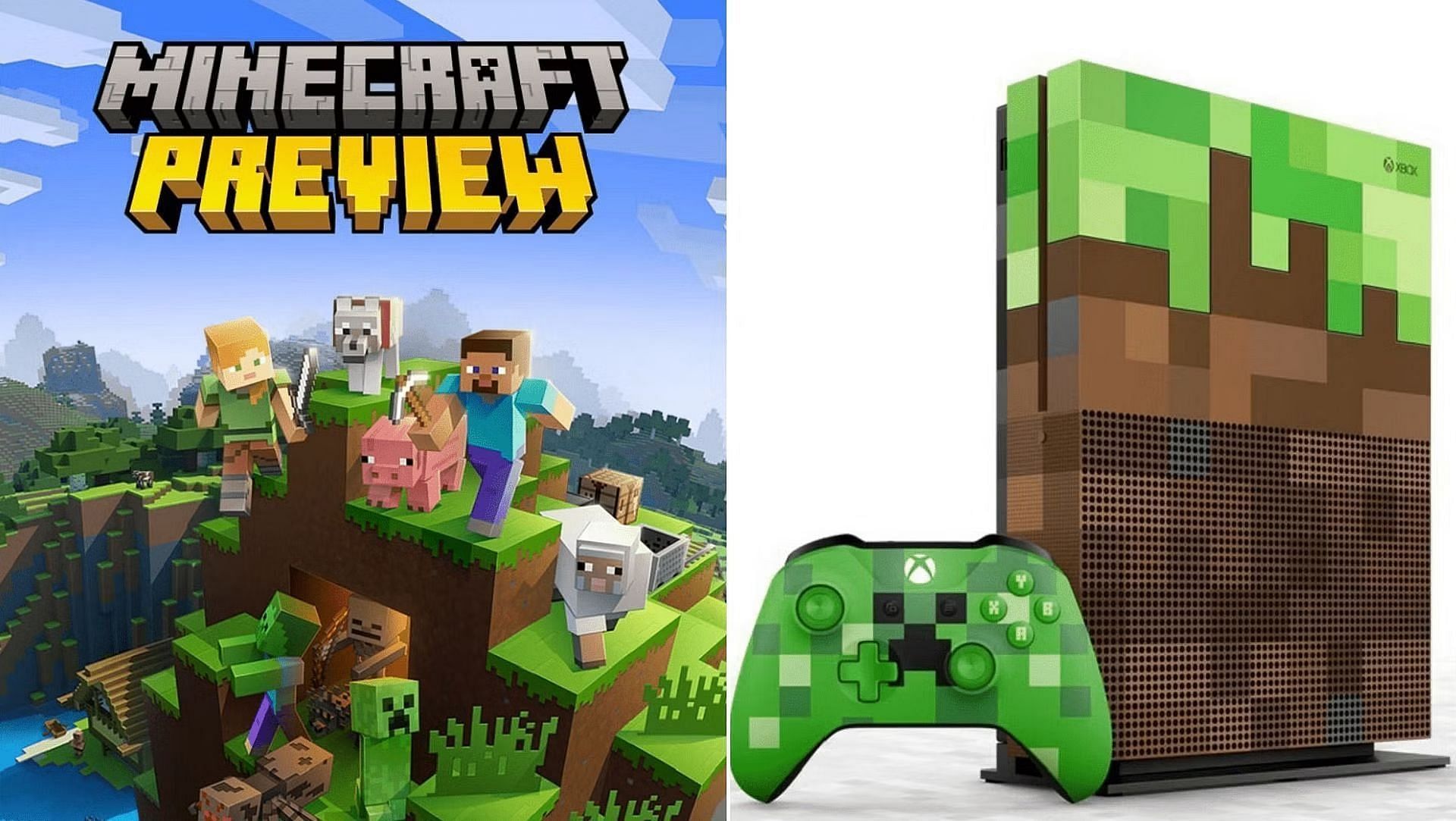 Minecraft previews on Xbox consoles is a straightforward proposal (Image via Mojang/Microsoft)