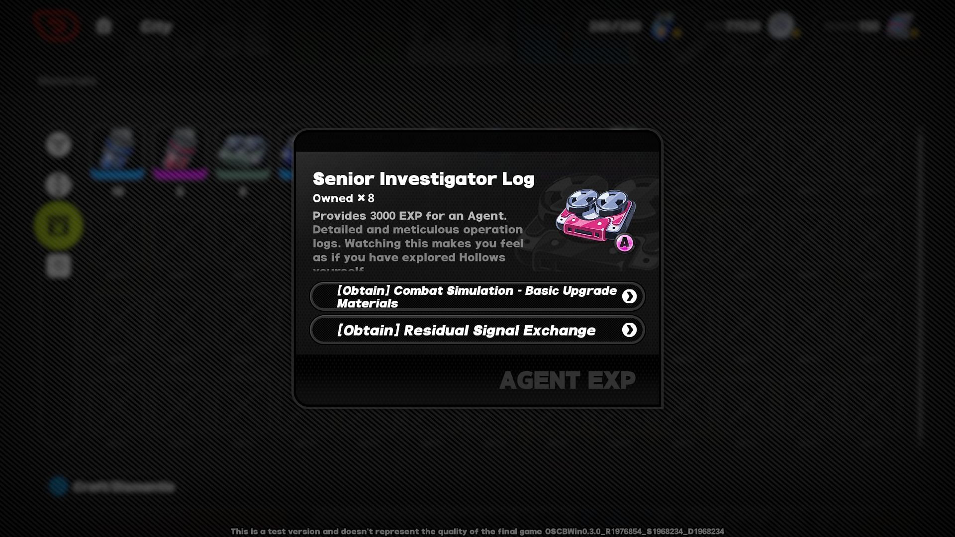 Investigator Logs (Image via HoYoverse)