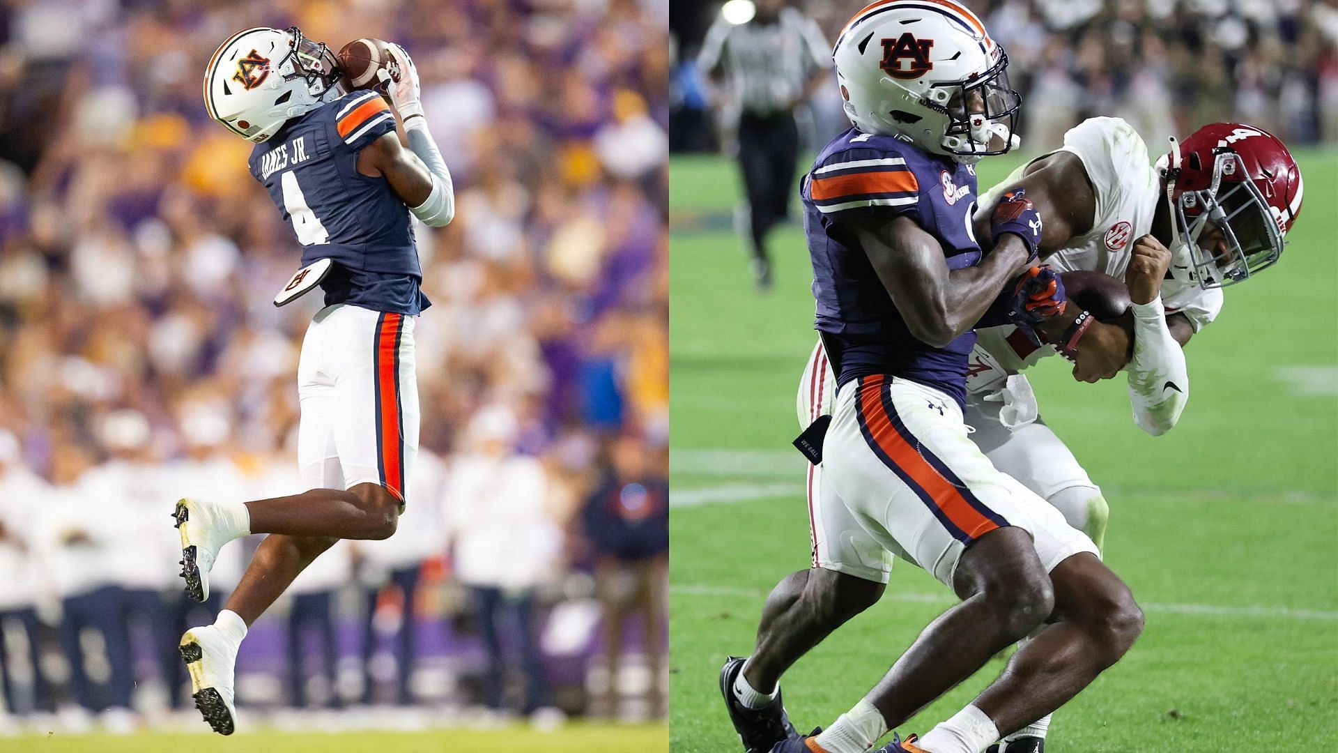 DJ James and Nehemiah Pritchett are the top rated 2024 NFL draft prospects from Auburn 