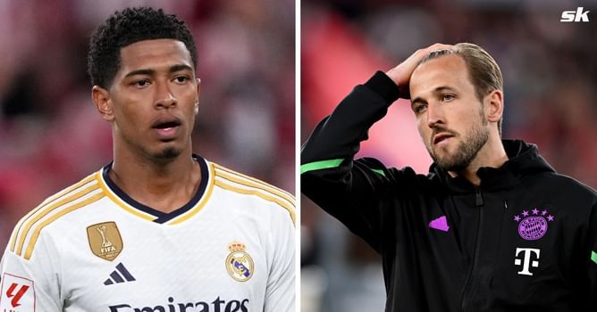 Harry Kane suggests Arsenal star works as hard as Jude Bellingham after being quizzed over work rate