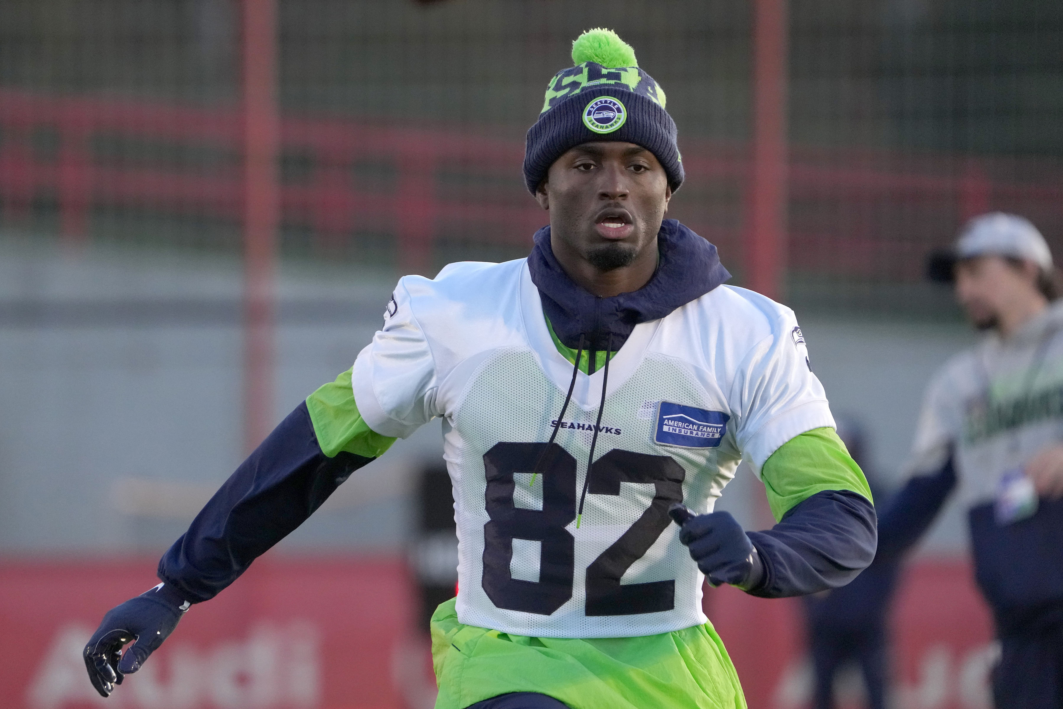 NFL: International Series-Seattle Seahawks Practice