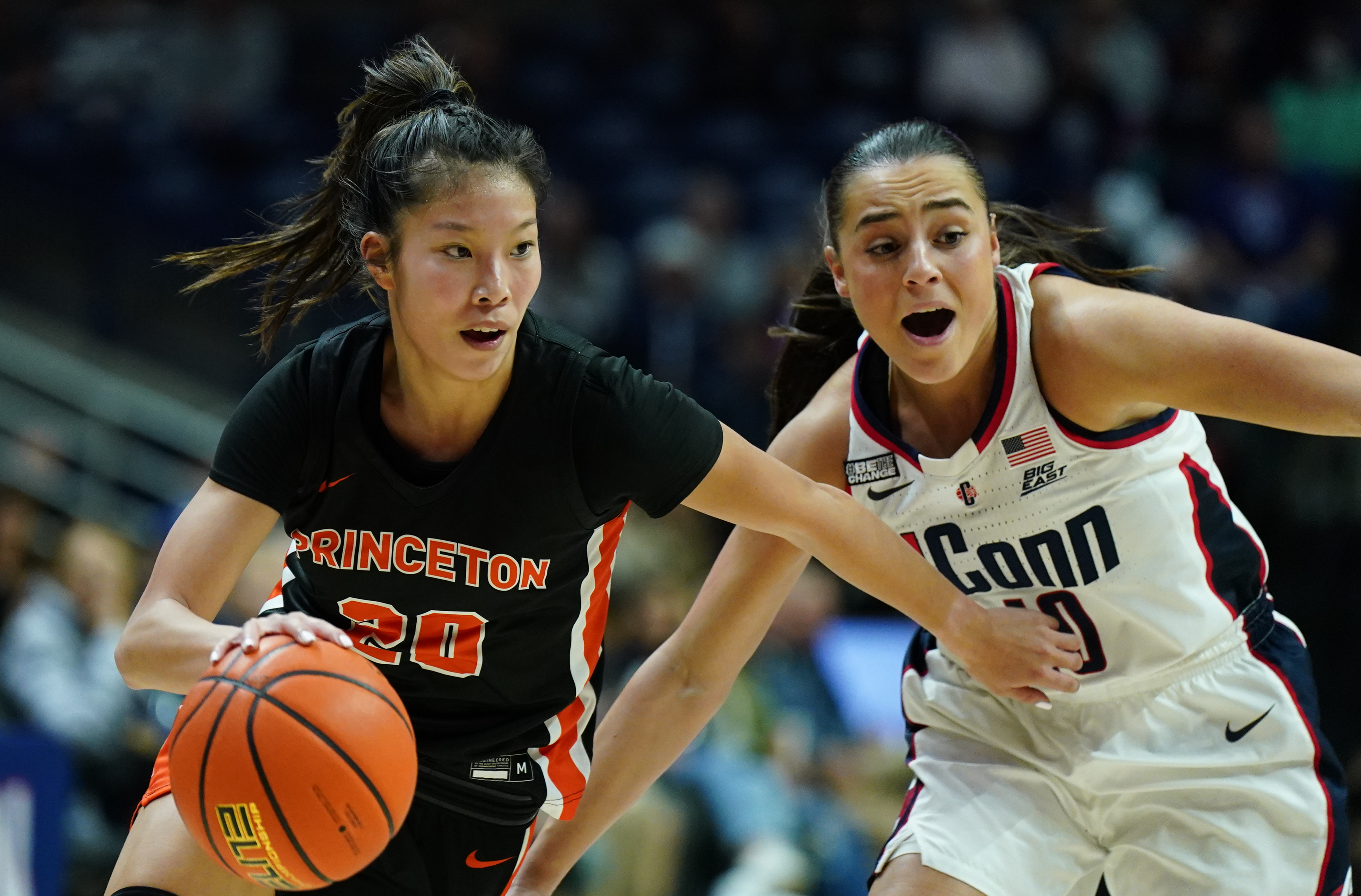 Kaitlyn Chen against UConn