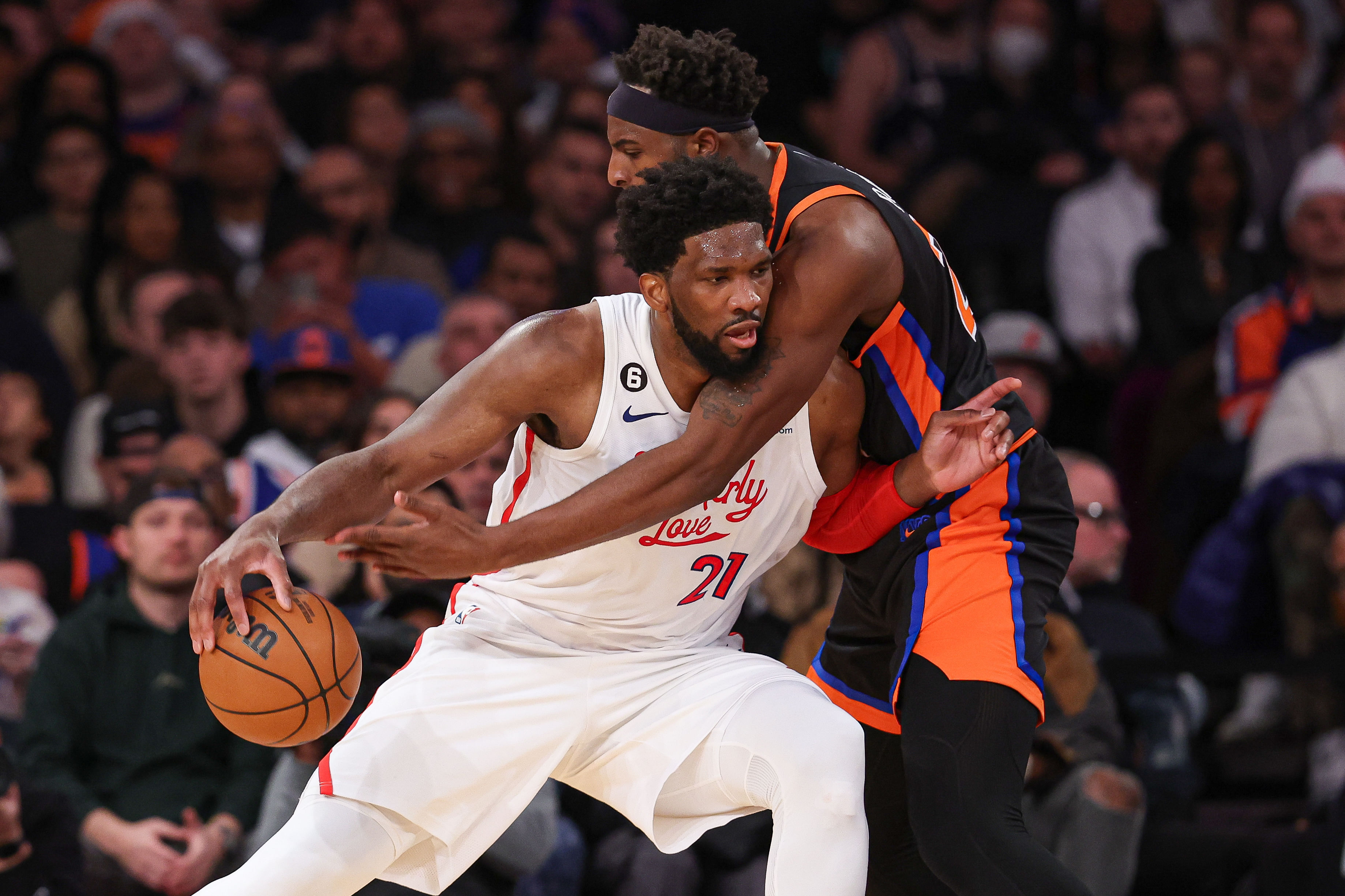 NBA: Philadelphia 76ers at New York Knicks