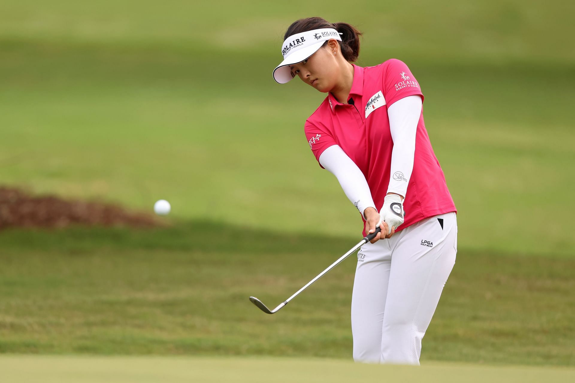 Jin Young Ko during the Chevron Championship - Round One