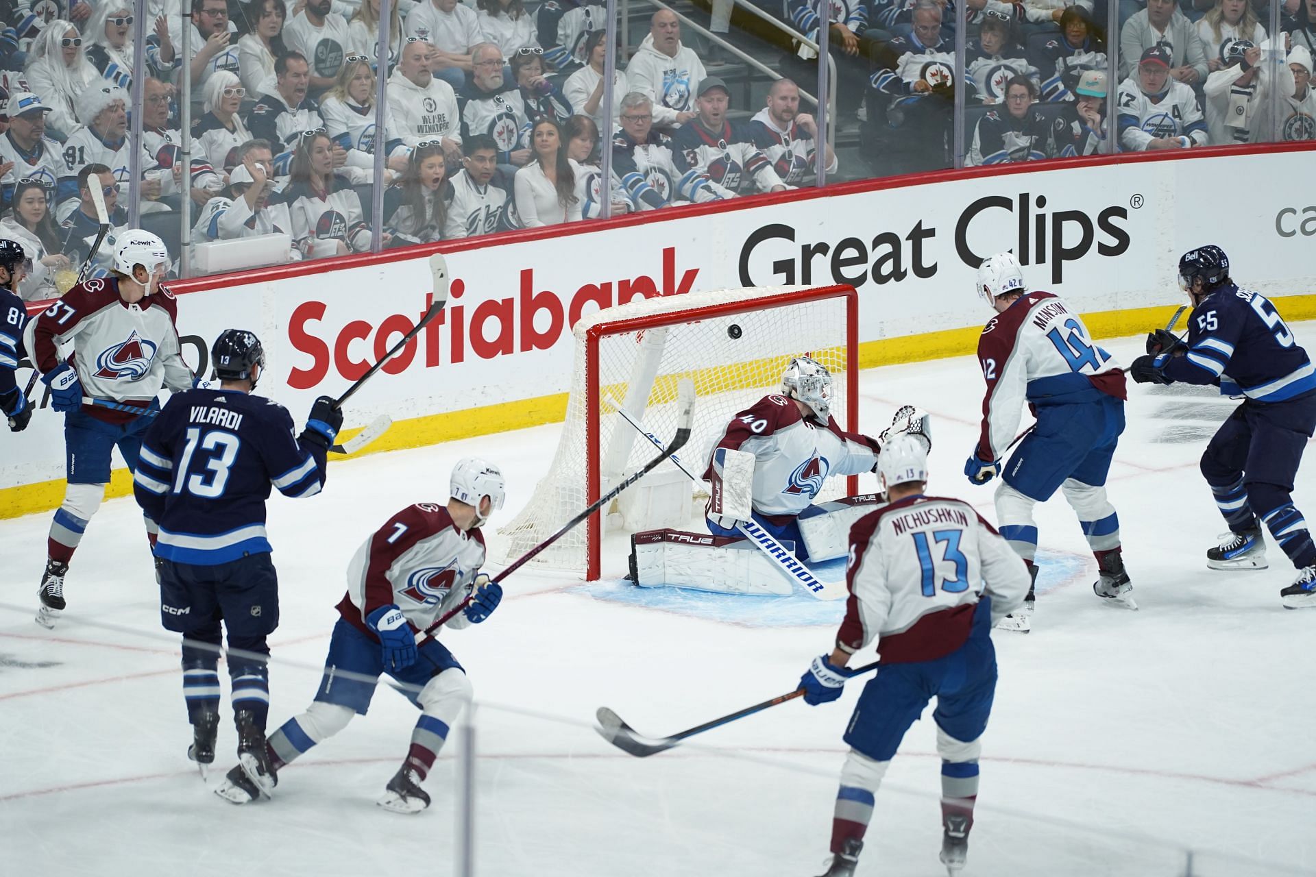 Colorado Avalanche v Winnipeg Jets - Game One