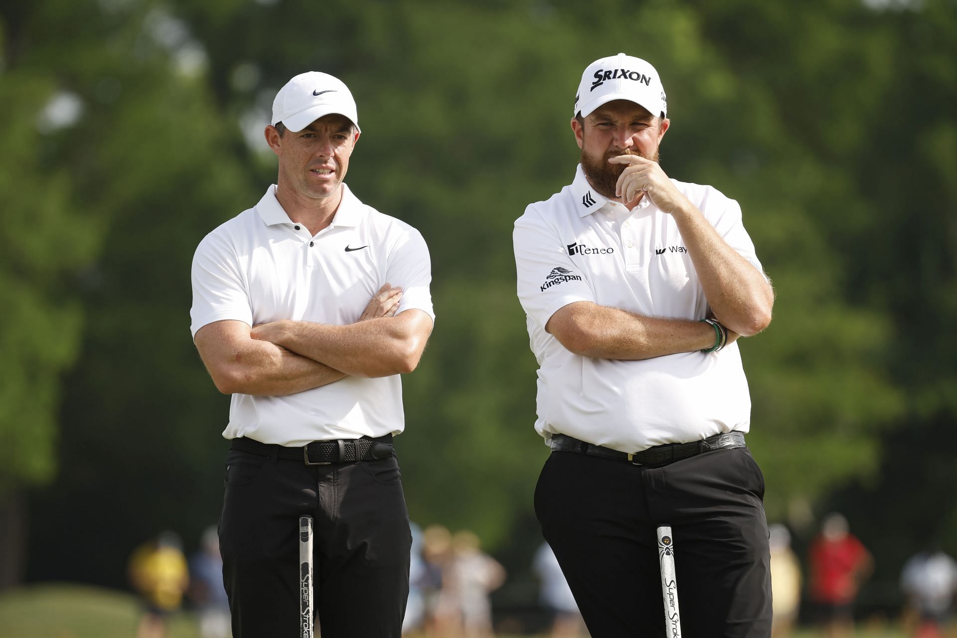 Rory McIlroy and Shane Lowry won