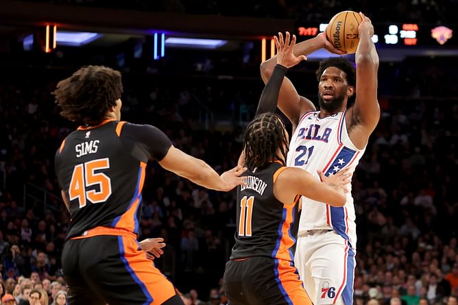 Philadelphia 76ers vs New York Knicks head-to-head, season stats, last 5 games and more for NBA Playoffs 2024