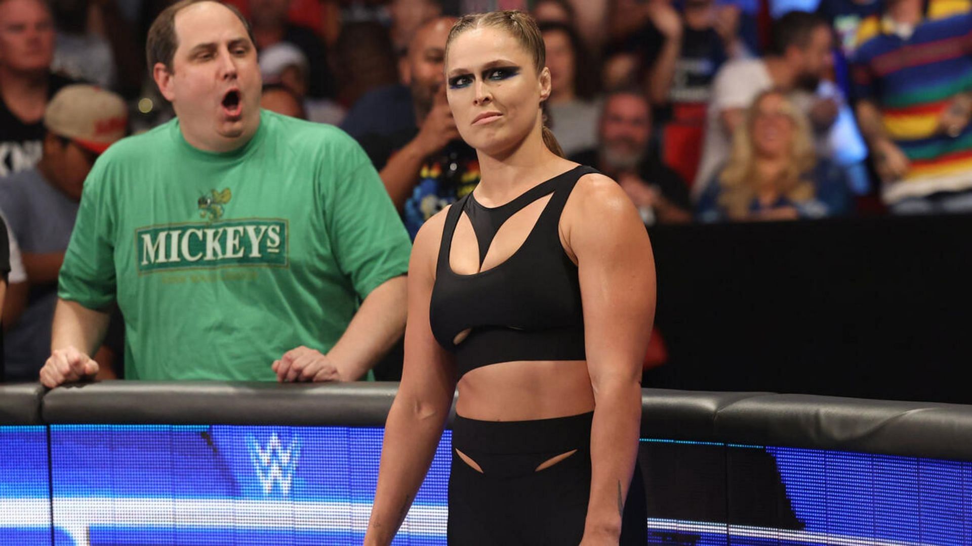 Ronda Rousey left WWE last year