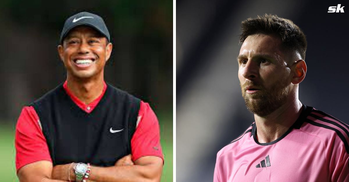 Lionel Messi equals record previously held by Tiger Woods.