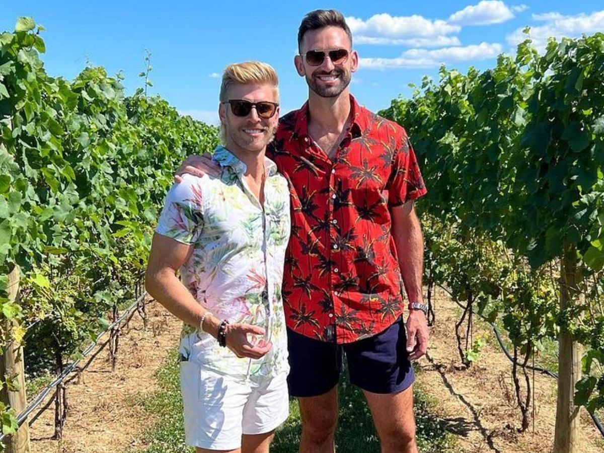Carl Radke and Kyle Cooke from Summer House (Image via Instagram/@carlradke)