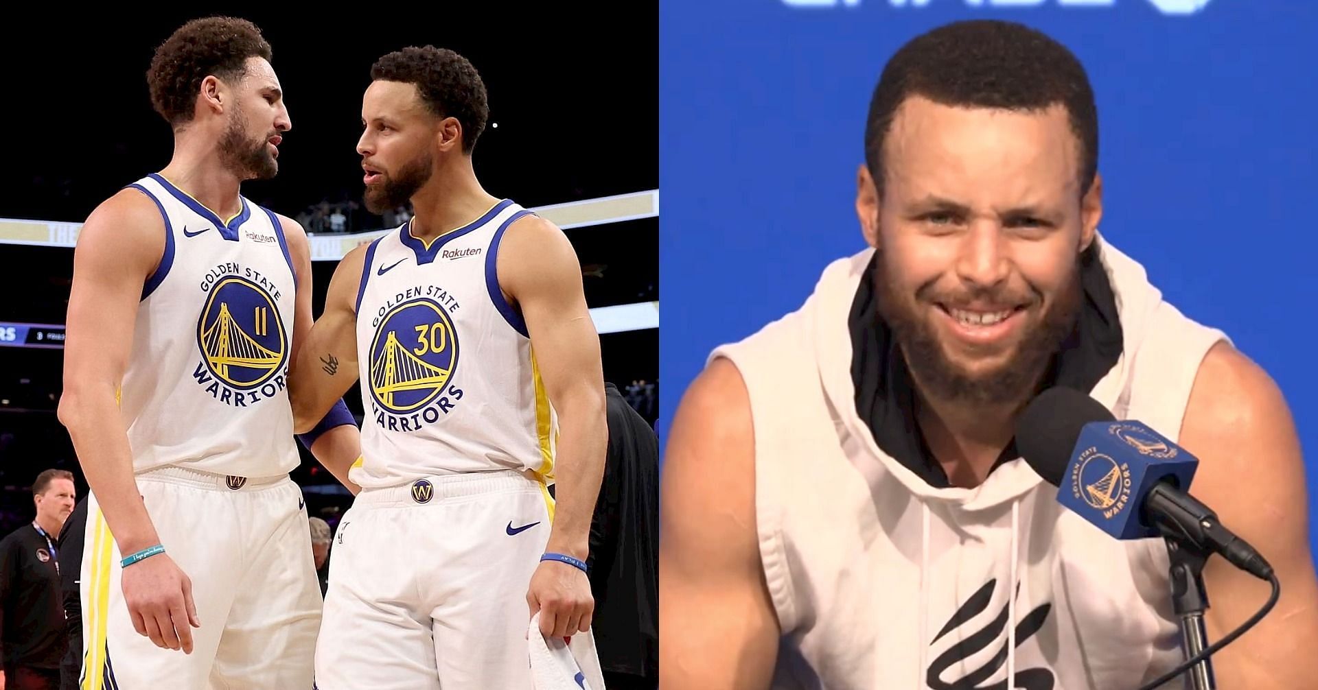 Steph Curry hilariously admits being salty over losing free-throw title to Klay Thompson