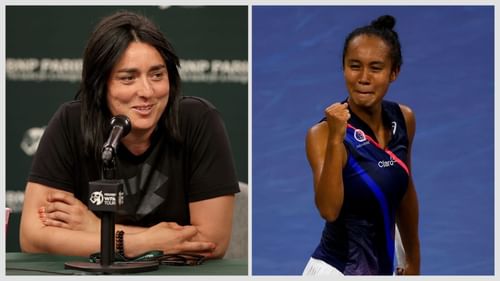 "No ice cream?"- Ons Jabeur reacts to Leylah Fernandez's smoothie-themed April Fool's joke