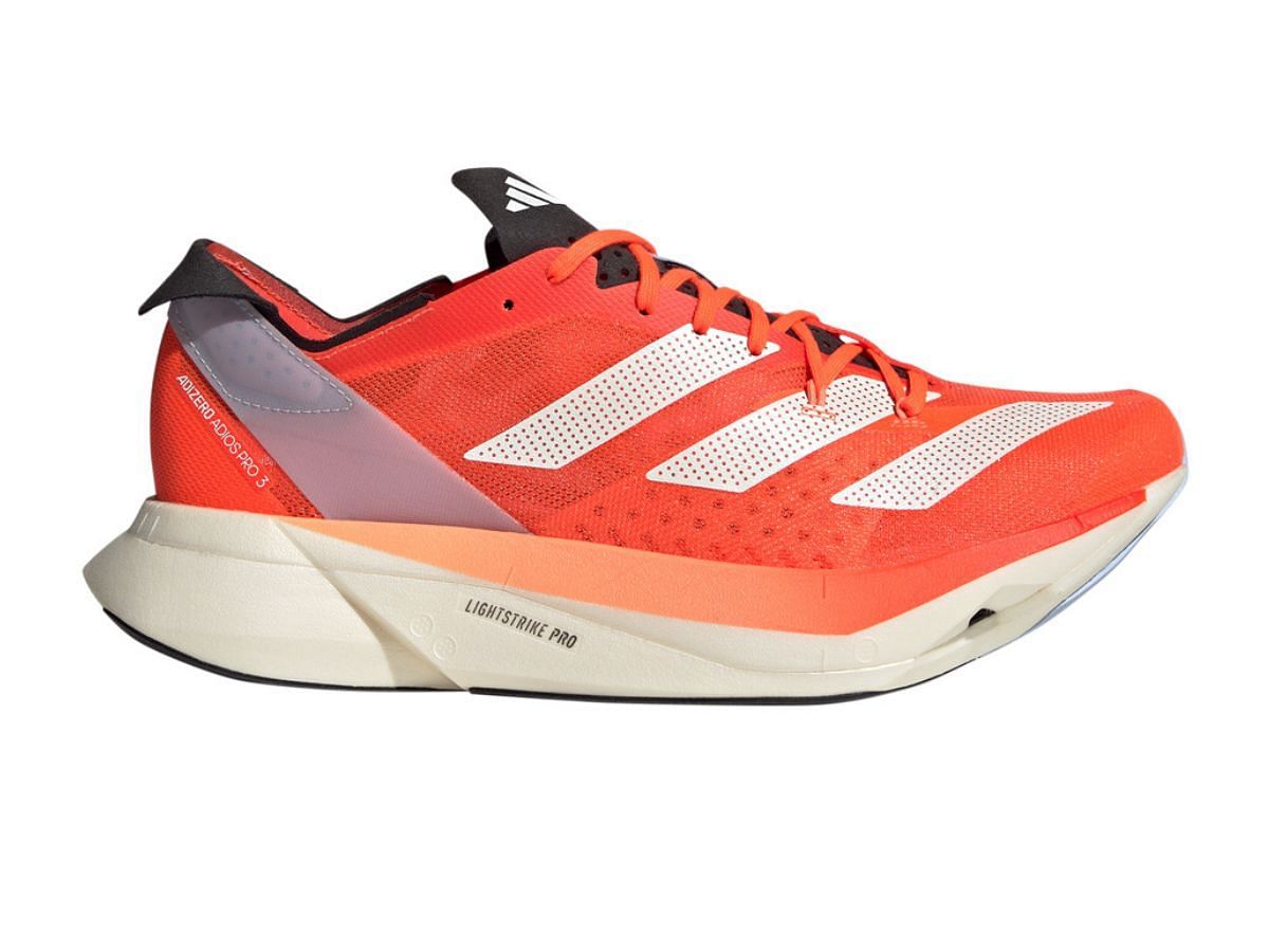 The Adidas Adizero Adios Pro 3 Running shoes (Image via Sports Shoes)