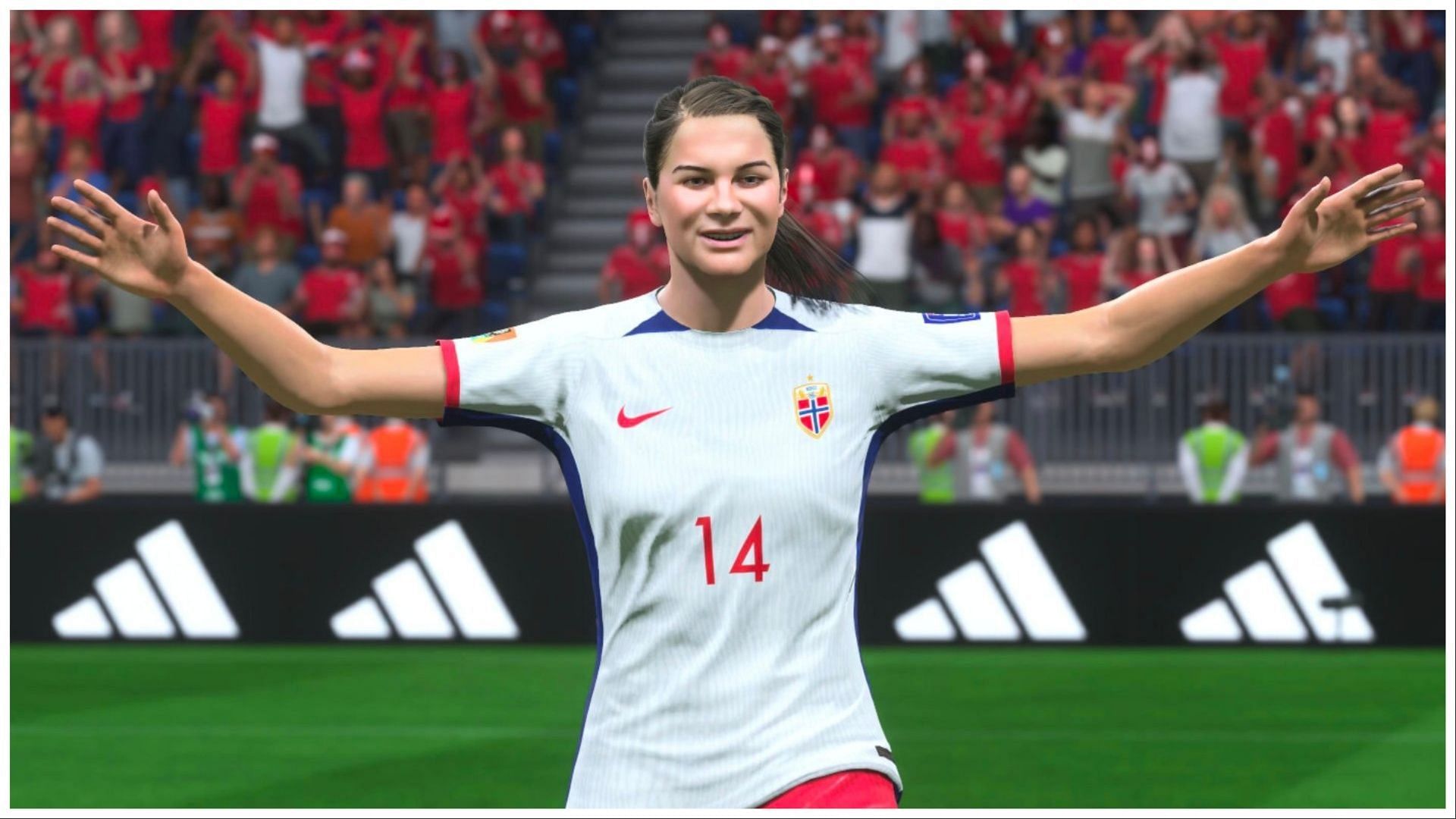 Hegerberg could be featured in Team of the Season (Image via EA Sports)