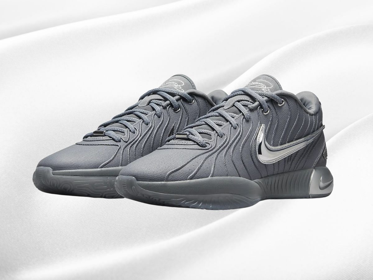 The Cool Grey sneakers (Image via Nike)
