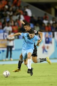 Jorge Diaz scored the opening goal of the game today (Image courtesy: ISL Media)