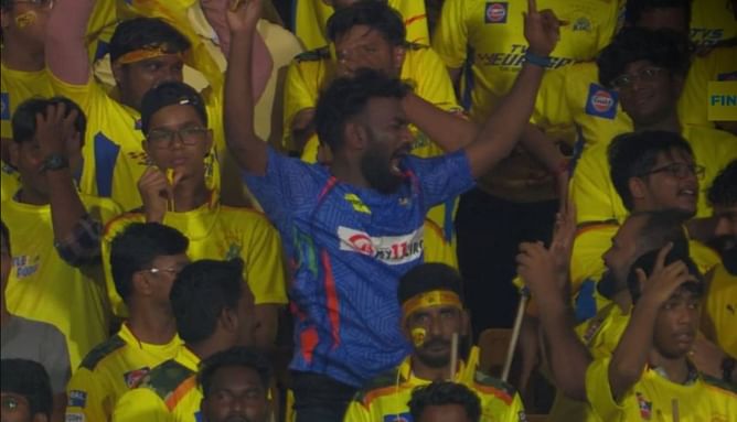 [Watch] Lone LSG fan jumps in joy amidst stunned CSK supporters after win in IPL 2024 clash