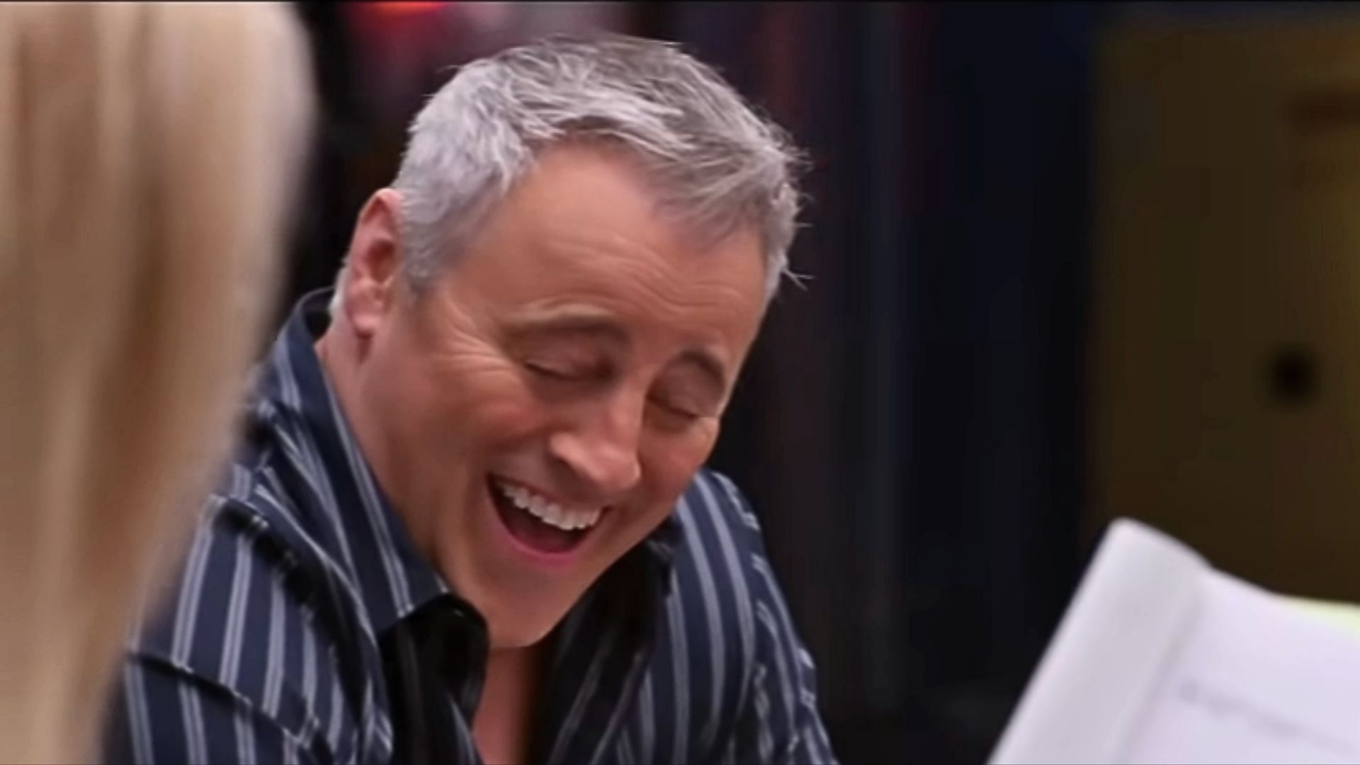 Joey is portrayed by Matt LeBlanc (Image via YouTube/ Rotten Tomatoes TV, 2:13)