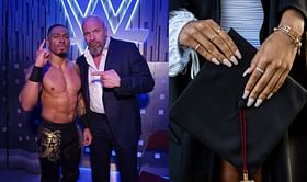 Carmelo Hayes' real-life girlfriend sends out her reaction following WWE Draft