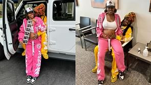 Coach Prime's daughter Deiondra Sanders and her BF Jacquees exchange playful banter over baby's gender prediction: “He thinks it’s a boy”