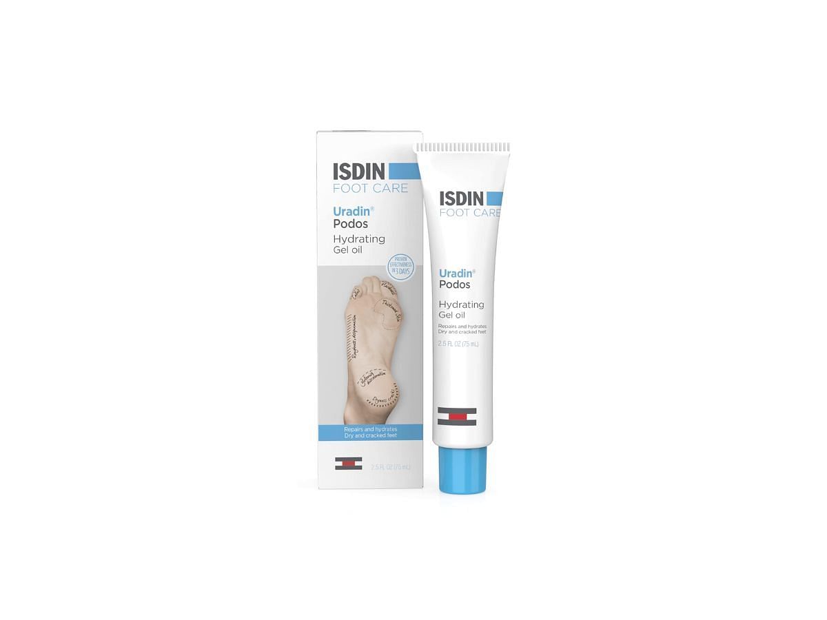 ISDIN Foot Care Cream - Uradin Podos Gel Oil (Image via Amazon)